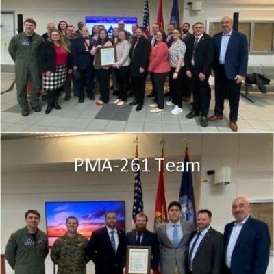 PMA-271 and PMA-261 Team Photos