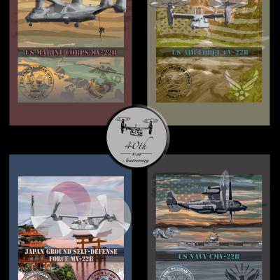 V-22 Program Office Commemorative Poster