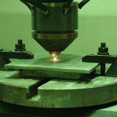 Engineers conduct bead on plate trials using additive manufacturing