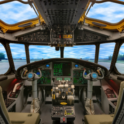 Aircrew Procedures Trainer device cockpit photo