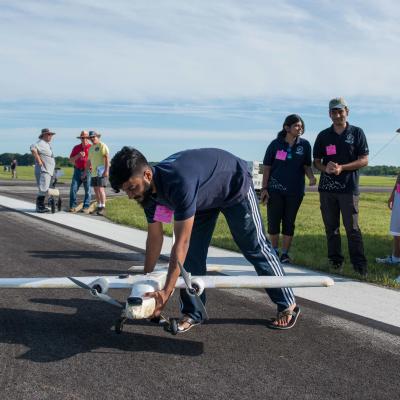 Student groups prepare to launch hand-built autonomous aircraft
