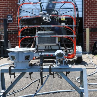 The Blowing Rain Test Apparatus at NAWCAD Lakehurst