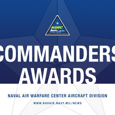 Naval Air Warfare Center Aircraft Division's Commander's Awards graphic