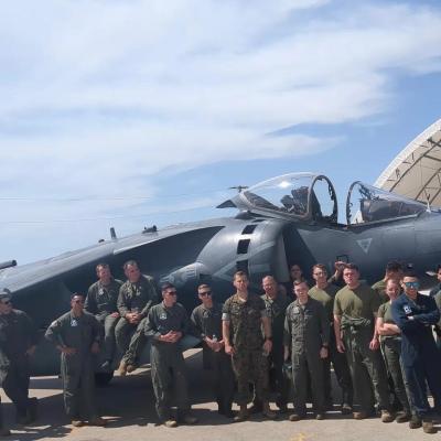 AV-8B Harrier II+, BUNO 165357