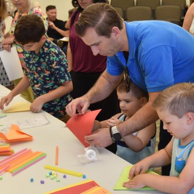 NAWCAD Lakehurst Family Day lets kids explore STEM field through paper airplanes