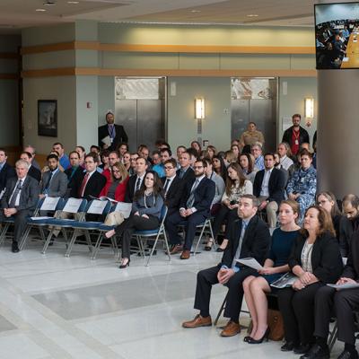 NAWCAD Commanders Awards Audience 