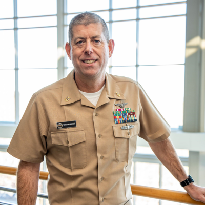 NAVAIR Sustainment Group Senior Enlisted Leader Master Chief Timothy Hucko
