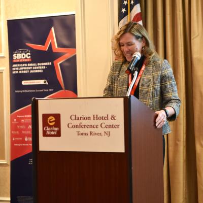 Kathleen P. Donnelly provides remarks at industry day