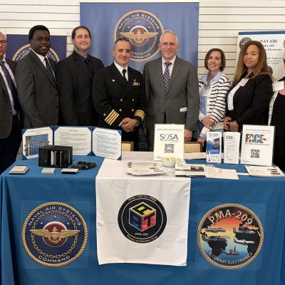 Honorable Nickolas Guertin and members of the Air Combat Electronics Program Office (PMA-209) and the Avionics Architecture Team