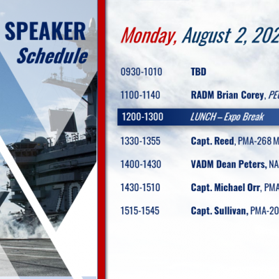 SAS Schedule - Monday, August 2