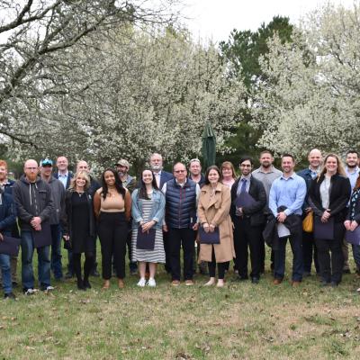 group photo of award winners