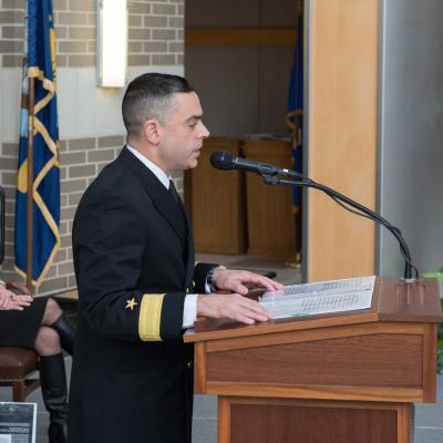 NAWCAD Commanders Awards 2018 - RDML Lemmon