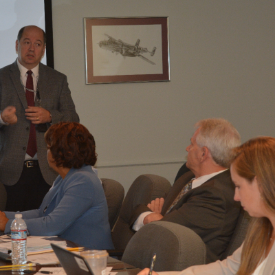 Mr. Rudowsky speaks at IOP
