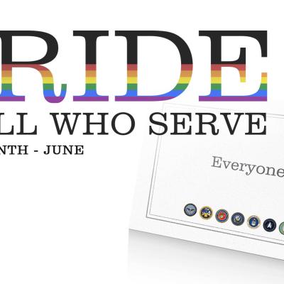 Pride in all who serve. Pride Month June 2024