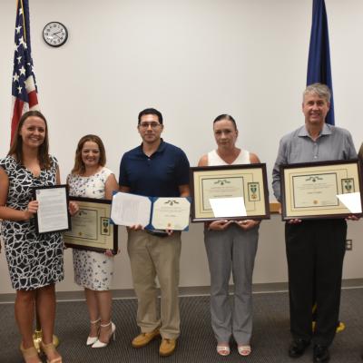 Group photo of SE award winners