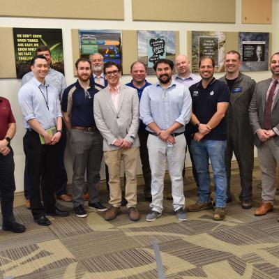 NAWCAD Spark! Tank Ignites event participants