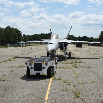 NAWCAD Lakehurst Wing Walker team during first system test