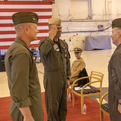 PMA-207 Change of Command April 28, 2022