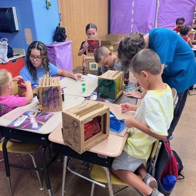 Students participate in NAWCAD Lakehurst's Camp Invention