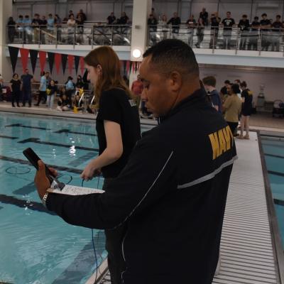  SeaPerch Robotics competitor and judge
