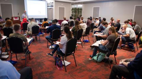 New apprentices at Fleet Readiness Center Southeast undergo orientation
