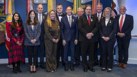 70th annual Distinguished Civilian Service Award winners pictured