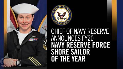 FRCE Sailor named CNRF Shore Sailor of the Year