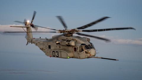 CH-53K in flight