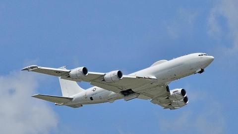 E-6B Mercury aircraft in flight