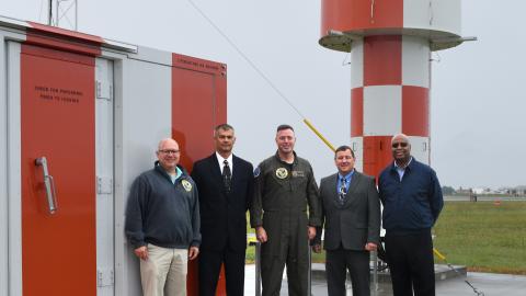 AN/FPN-68 Precision Approach Radar at Naval Air Station Patuxent River