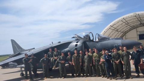 AV-8B Harrier II+, BUNO 165357