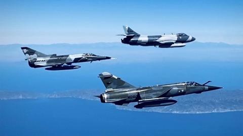 Contractor-owned, contractor-operated fighter jets
