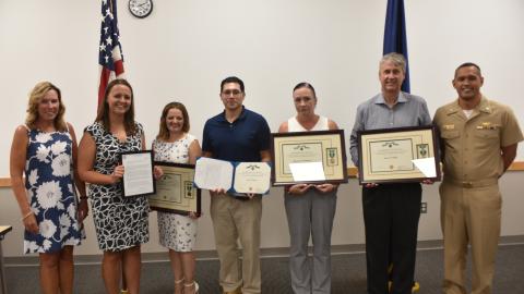 Group photo of SE award winners