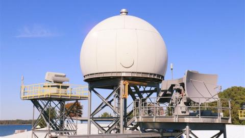 AN/SPN-43C radar