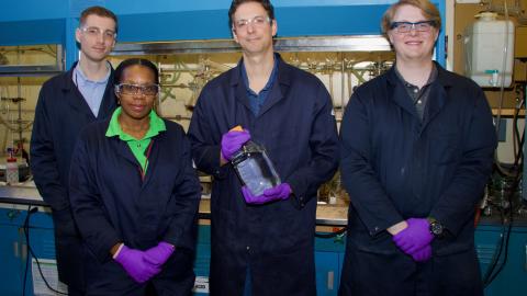 NAWCWD biosynthetic fuel research team