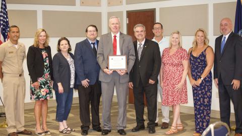 Group photo of the SEMS Training Team and leadership