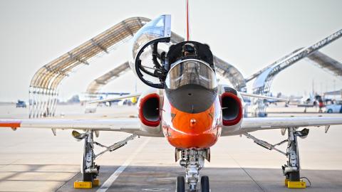 First T-45 with ADS-B (Out) delivered