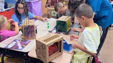 Students participate in NAWCAD Lakehurst's Camp Invention